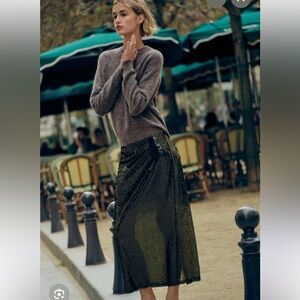 NWT ZARA 🎄Holiday SEQUIN MIDI SKIRT XS
🚨 FINAL PRICE NO OFFER ACCEPT